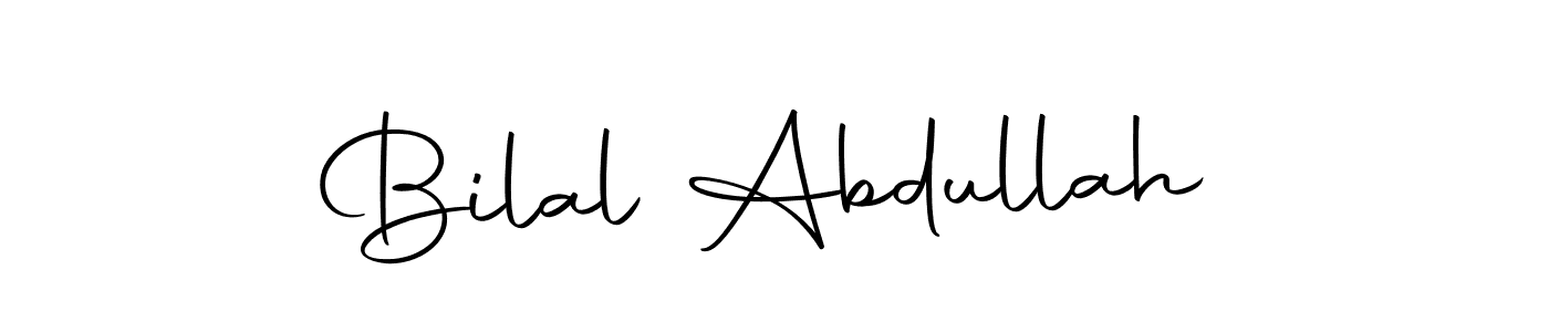 Autography-DOLnW is a professional signature style that is perfect for those who want to add a touch of class to their signature. It is also a great choice for those who want to make their signature more unique. Get Bilal Abdullah name to fancy signature for free. Bilal Abdullah signature style 10 images and pictures png