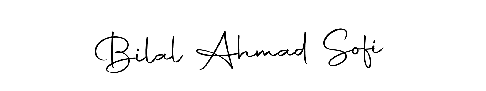 You can use this online signature creator to create a handwritten signature for the name Bilal Ahmad Sofi. This is the best online autograph maker. Bilal Ahmad Sofi signature style 10 images and pictures png