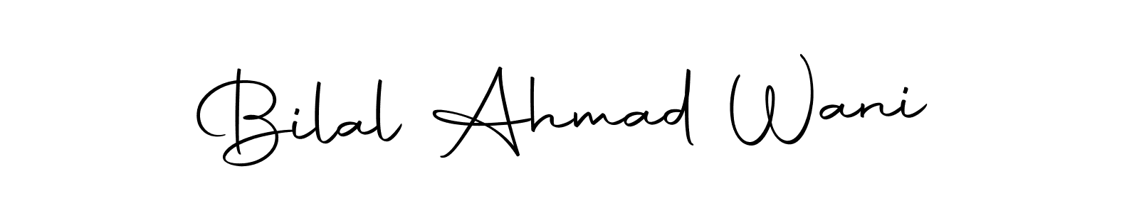 Also You can easily find your signature by using the search form. We will create Bilal Ahmad Wani name handwritten signature images for you free of cost using Autography-DOLnW sign style. Bilal Ahmad Wani signature style 10 images and pictures png