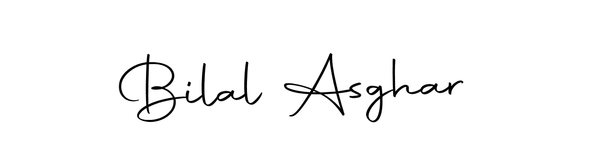 You can use this online signature creator to create a handwritten signature for the name Bilal Asghar. This is the best online autograph maker. Bilal Asghar signature style 10 images and pictures png