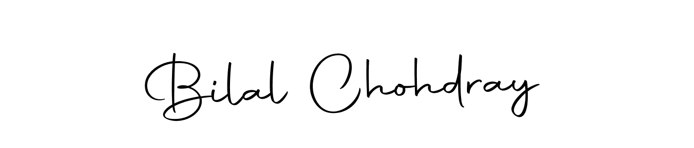 Bilal Chohdray stylish signature style. Best Handwritten Sign (Autography-DOLnW) for my name. Handwritten Signature Collection Ideas for my name Bilal Chohdray. Bilal Chohdray signature style 10 images and pictures png