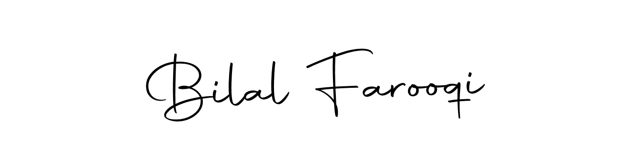 Use a signature maker to create a handwritten signature online. With this signature software, you can design (Autography-DOLnW) your own signature for name Bilal Farooqi. Bilal Farooqi signature style 10 images and pictures png