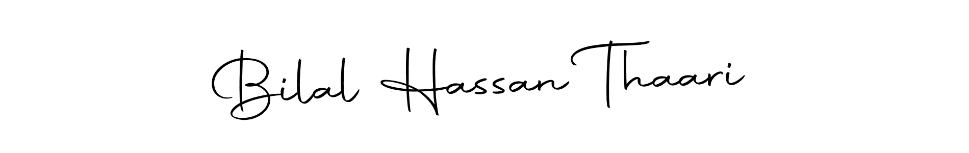 Make a beautiful signature design for name Bilal Hassan Thaari. With this signature (Autography-DOLnW) style, you can create a handwritten signature for free. Bilal Hassan Thaari signature style 10 images and pictures png