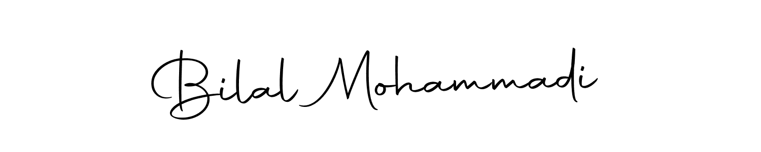 The best way (Autography-DOLnW) to make a short signature is to pick only two or three words in your name. The name Bilal Mohammadi include a total of six letters. For converting this name. Bilal Mohammadi signature style 10 images and pictures png