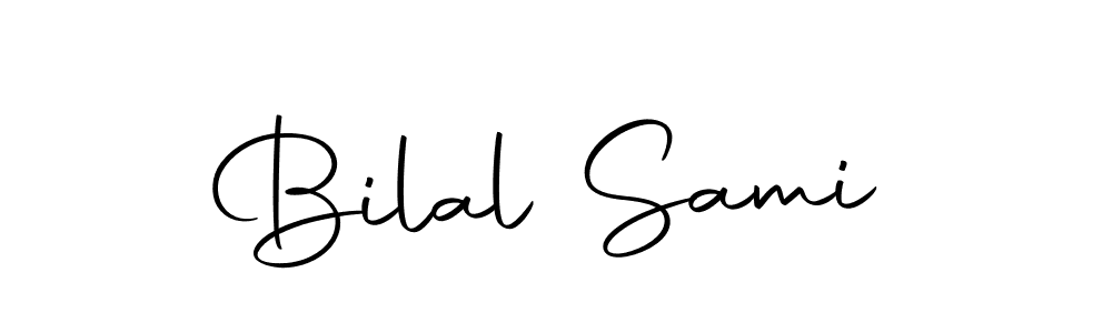 How to make Bilal Sami signature? Autography-DOLnW is a professional autograph style. Create handwritten signature for Bilal Sami name. Bilal Sami signature style 10 images and pictures png