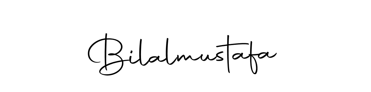 Make a beautiful signature design for name Bilalmustafa. With this signature (Autography-DOLnW) style, you can create a handwritten signature for free. Bilalmustafa signature style 10 images and pictures png