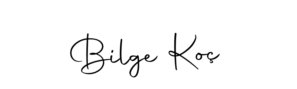 You can use this online signature creator to create a handwritten signature for the name Bilge Koç. This is the best online autograph maker. Bilge Koç signature style 10 images and pictures png