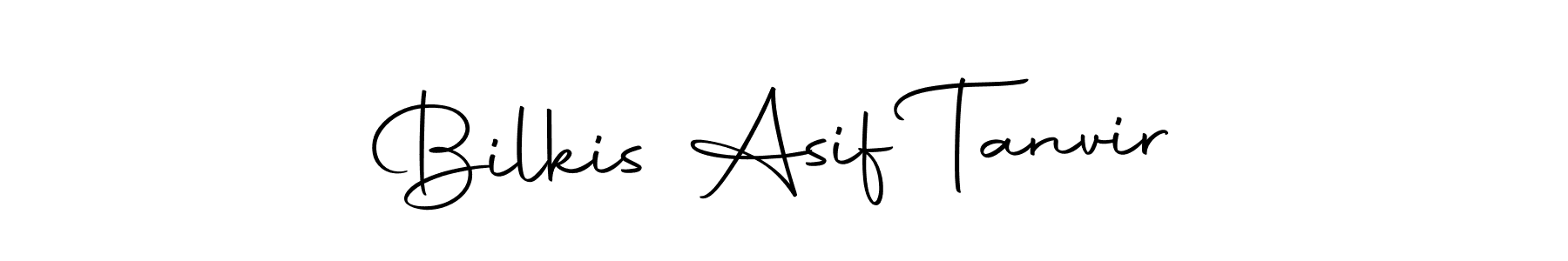 Create a beautiful signature design for name Bilkis Asif Tanvir. With this signature (Autography-DOLnW) fonts, you can make a handwritten signature for free. Bilkis Asif Tanvir signature style 10 images and pictures png