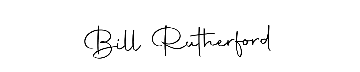 Also we have Bill Rutherford name is the best signature style. Create professional handwritten signature collection using Autography-DOLnW autograph style. Bill Rutherford signature style 10 images and pictures png