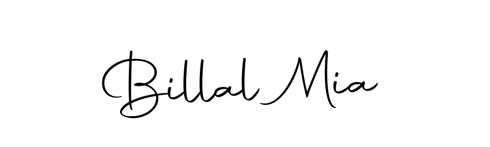 Design your own signature with our free online signature maker. With this signature software, you can create a handwritten (Autography-DOLnW) signature for name Billal Mia. Billal Mia signature style 10 images and pictures png