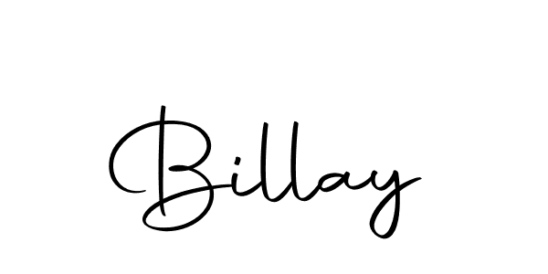 How to make Billay name signature. Use Autography-DOLnW style for creating short signs online. This is the latest handwritten sign. Billay signature style 10 images and pictures png