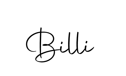 Billi stylish signature style. Best Handwritten Sign (Autography-DOLnW) for my name. Handwritten Signature Collection Ideas for my name Billi. Billi signature style 10 images and pictures png