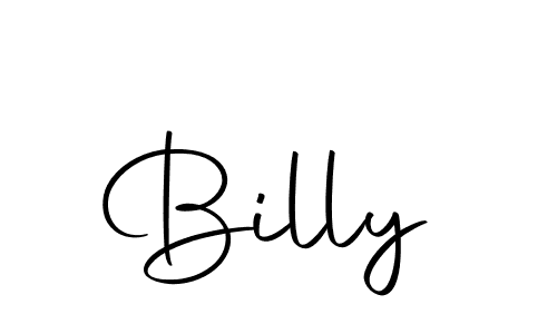 Create a beautiful signature design for name Billy. With this signature (Autography-DOLnW) fonts, you can make a handwritten signature for free. Billy signature style 10 images and pictures png