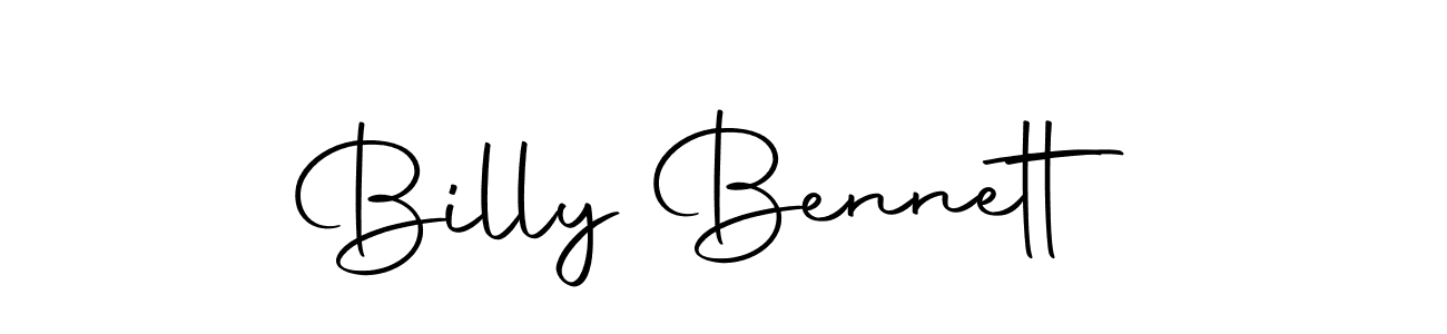 Make a beautiful signature design for name Billy Bennett. With this signature (Autography-DOLnW) style, you can create a handwritten signature for free. Billy Bennett signature style 10 images and pictures png