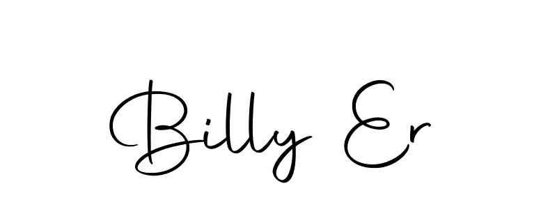 Autography-DOLnW is a professional signature style that is perfect for those who want to add a touch of class to their signature. It is also a great choice for those who want to make their signature more unique. Get Billy Er name to fancy signature for free. Billy Er signature style 10 images and pictures png