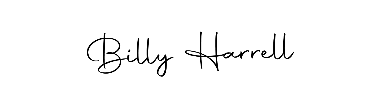 Make a beautiful signature design for name Billy Harrell. With this signature (Autography-DOLnW) style, you can create a handwritten signature for free. Billy Harrell signature style 10 images and pictures png