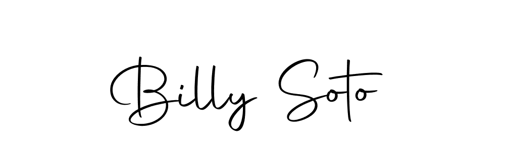 You can use this online signature creator to create a handwritten signature for the name Billy Soto. This is the best online autograph maker. Billy Soto signature style 10 images and pictures png