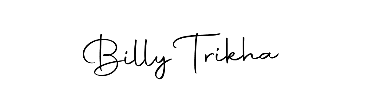 Check out images of Autograph of Billy Trikha name. Actor Billy Trikha Signature Style. Autography-DOLnW is a professional sign style online. Billy Trikha signature style 10 images and pictures png