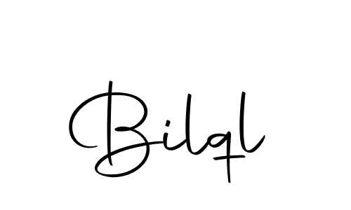 The best way (Autography-DOLnW) to make a short signature is to pick only two or three words in your name. The name Bilql include a total of six letters. For converting this name. Bilql signature style 10 images and pictures png