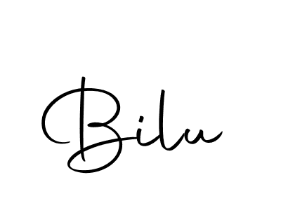 Make a beautiful signature design for name Bilu. With this signature (Autography-DOLnW) style, you can create a handwritten signature for free. Bilu signature style 10 images and pictures png