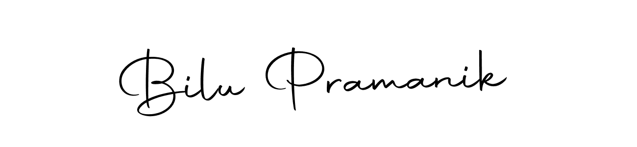 Make a beautiful signature design for name Bilu Pramanik. With this signature (Autography-DOLnW) style, you can create a handwritten signature for free. Bilu Pramanik signature style 10 images and pictures png