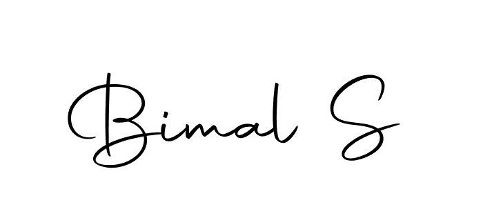 The best way (Autography-DOLnW) to make a short signature is to pick only two or three words in your name. The name Bimal S include a total of six letters. For converting this name. Bimal S signature style 10 images and pictures png