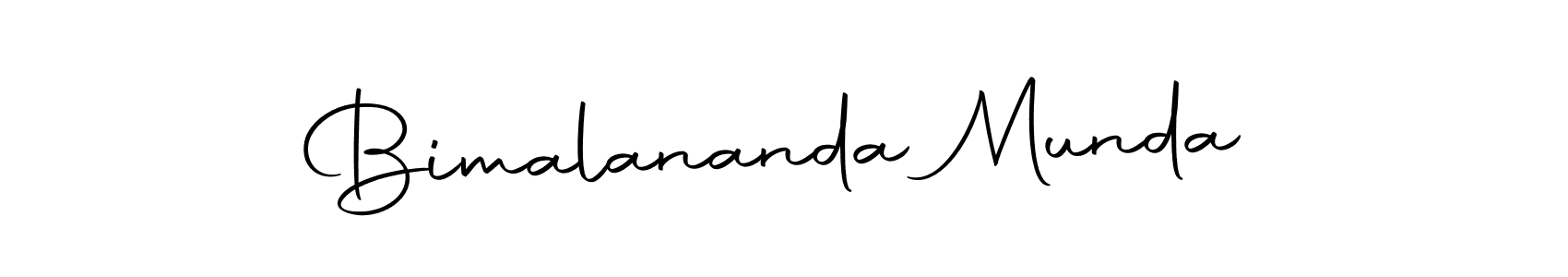 Design your own signature with our free online signature maker. With this signature software, you can create a handwritten (Autography-DOLnW) signature for name Bimalananda Munda. Bimalananda Munda signature style 10 images and pictures png