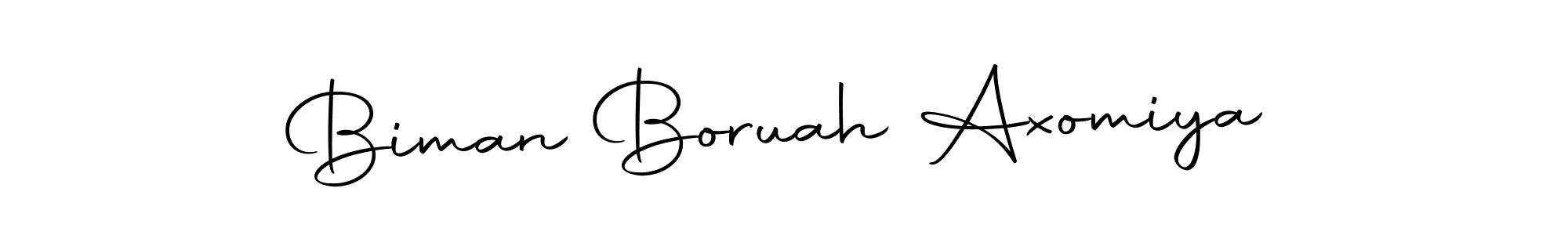 Make a beautiful signature design for name Biman Boruah Axomiya. With this signature (Autography-DOLnW) style, you can create a handwritten signature for free. Biman Boruah Axomiya signature style 10 images and pictures png