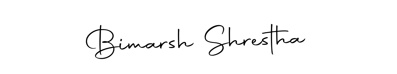 Make a short Bimarsh Shrestha signature style. Manage your documents anywhere anytime using Autography-DOLnW. Create and add eSignatures, submit forms, share and send files easily. Bimarsh Shrestha signature style 10 images and pictures png