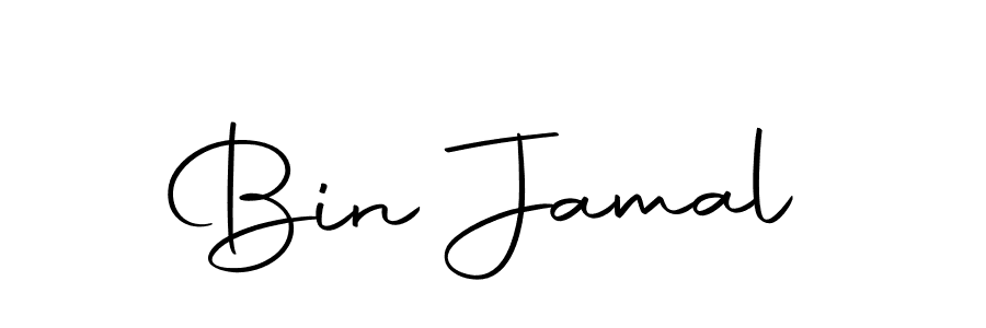 Make a beautiful signature design for name Bin Jamal. Use this online signature maker to create a handwritten signature for free. Bin Jamal signature style 10 images and pictures png