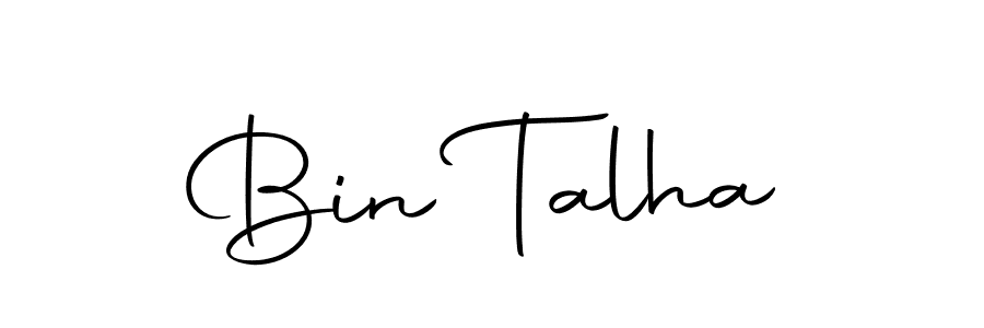 How to make Bin Talha signature? Autography-DOLnW is a professional autograph style. Create handwritten signature for Bin Talha name. Bin Talha signature style 10 images and pictures png