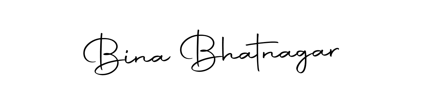 How to make Bina Bhatnagar signature? Autography-DOLnW is a professional autograph style. Create handwritten signature for Bina Bhatnagar name. Bina Bhatnagar signature style 10 images and pictures png