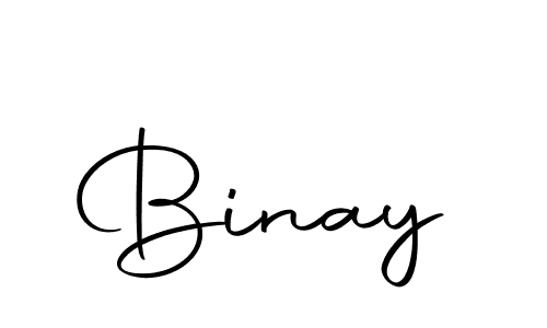 Make a beautiful signature design for name Binay. With this signature (Autography-DOLnW) style, you can create a handwritten signature for free. Binay signature style 10 images and pictures png