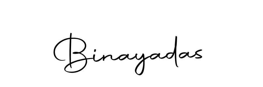 Also we have Binayadas name is the best signature style. Create professional handwritten signature collection using Autography-DOLnW autograph style. Binayadas signature style 10 images and pictures png