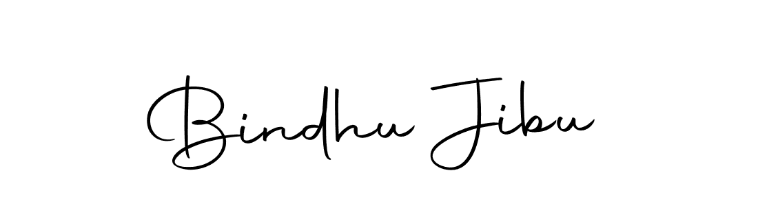 Bindhu Jibu stylish signature style. Best Handwritten Sign (Autography-DOLnW) for my name. Handwritten Signature Collection Ideas for my name Bindhu Jibu. Bindhu Jibu signature style 10 images and pictures png