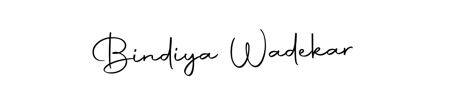 Also we have Bindiya Wadekar name is the best signature style. Create professional handwritten signature collection using Autography-DOLnW autograph style. Bindiya Wadekar signature style 10 images and pictures png