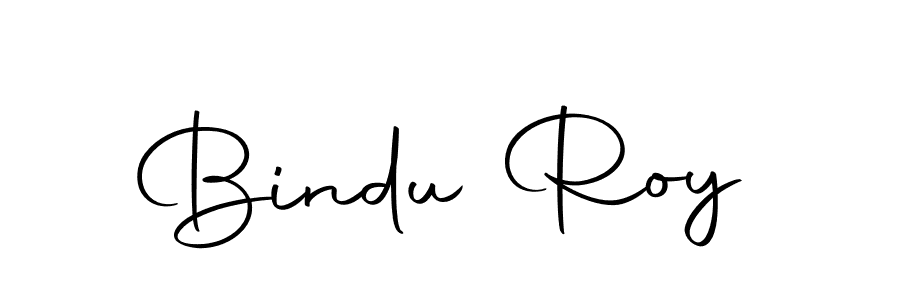 How to make Bindu Roy name signature. Use Autography-DOLnW style for creating short signs online. This is the latest handwritten sign. Bindu Roy signature style 10 images and pictures png