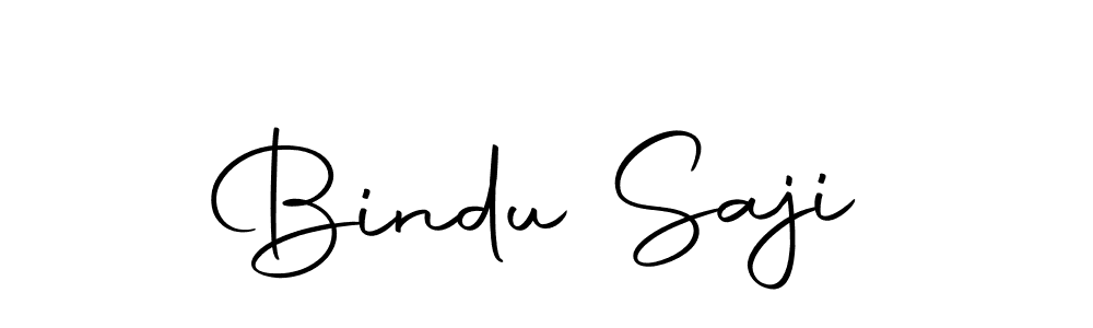 Create a beautiful signature design for name Bindu Saji. With this signature (Autography-DOLnW) fonts, you can make a handwritten signature for free. Bindu Saji signature style 10 images and pictures png