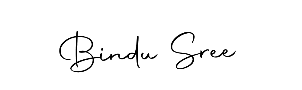 Create a beautiful signature design for name Bindu Sree. With this signature (Autography-DOLnW) fonts, you can make a handwritten signature for free. Bindu Sree signature style 10 images and pictures png