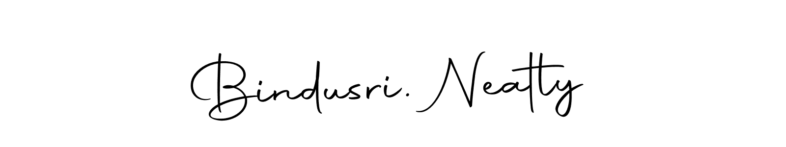 if you are searching for the best signature style for your name Bindusri. Neatly. so please give up your signature search. here we have designed multiple signature styles  using Autography-DOLnW. Bindusri. Neatly signature style 10 images and pictures png