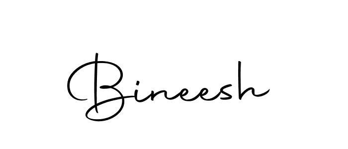 Make a beautiful signature design for name Bineesh. With this signature (Autography-DOLnW) style, you can create a handwritten signature for free. Bineesh signature style 10 images and pictures png