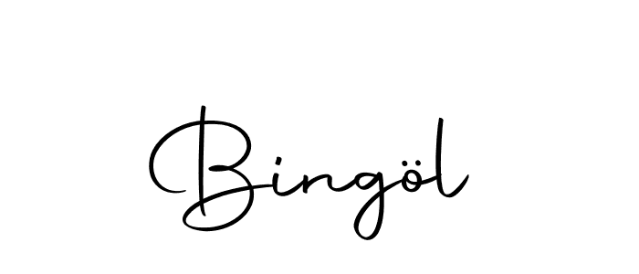 Design your own signature with our free online signature maker. With this signature software, you can create a handwritten (Autography-DOLnW) signature for name Bingöl. Bingöl signature style 10 images and pictures png