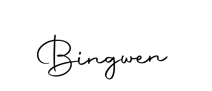 if you are searching for the best signature style for your name Bingwen. so please give up your signature search. here we have designed multiple signature styles  using Autography-DOLnW. Bingwen signature style 10 images and pictures png