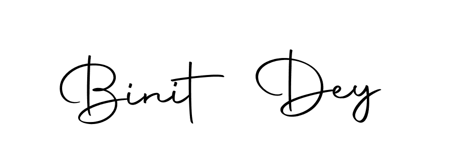 Also we have Binit Dey name is the best signature style. Create professional handwritten signature collection using Autography-DOLnW autograph style. Binit Dey signature style 10 images and pictures png