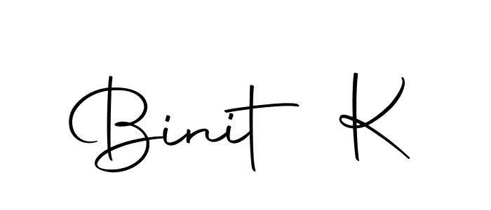 Autography-DOLnW is a professional signature style that is perfect for those who want to add a touch of class to their signature. It is also a great choice for those who want to make their signature more unique. Get Binit K name to fancy signature for free. Binit K signature style 10 images and pictures png