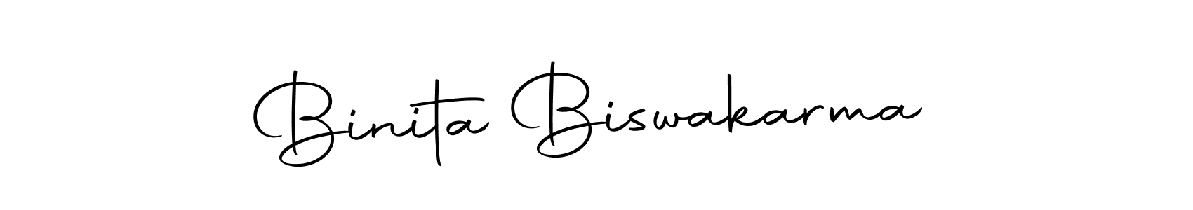 Also we have Binita Biswakarma name is the best signature style. Create professional handwritten signature collection using Autography-DOLnW autograph style. Binita Biswakarma signature style 10 images and pictures png