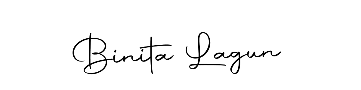 Once you've used our free online signature maker to create your best signature Autography-DOLnW style, it's time to enjoy all of the benefits that Binita Lagun name signing documents. Binita Lagun signature style 10 images and pictures png