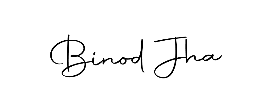 Create a beautiful signature design for name Binod Jha. With this signature (Autography-DOLnW) fonts, you can make a handwritten signature for free. Binod Jha signature style 10 images and pictures png