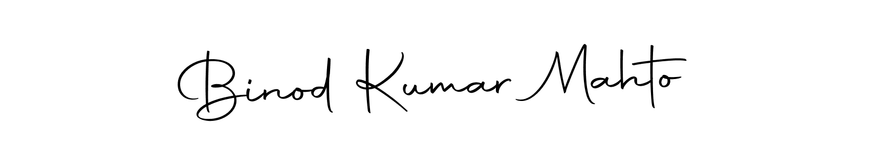 Use a signature maker to create a handwritten signature online. With this signature software, you can design (Autography-DOLnW) your own signature for name Binod Kumar Mahto. Binod Kumar Mahto signature style 10 images and pictures png