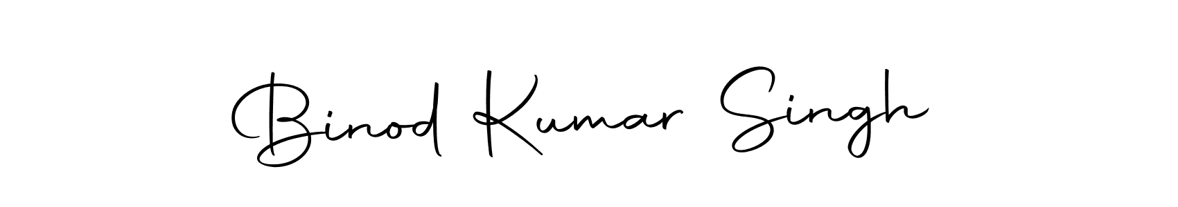 Design your own signature with our free online signature maker. With this signature software, you can create a handwritten (Autography-DOLnW) signature for name Binod Kumar Singh. Binod Kumar Singh signature style 10 images and pictures png